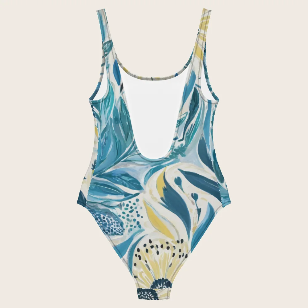 One-Piece Swimsuit on model