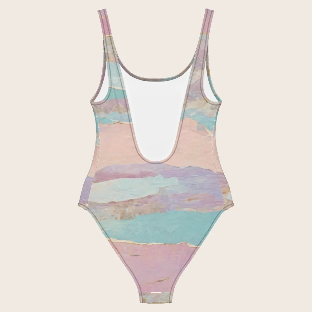One-Piece Swimsuit on model