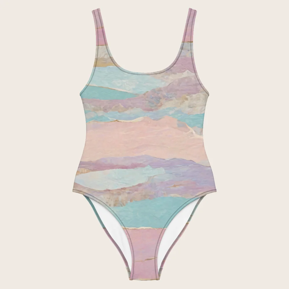 One-Piece Swimsuit on model