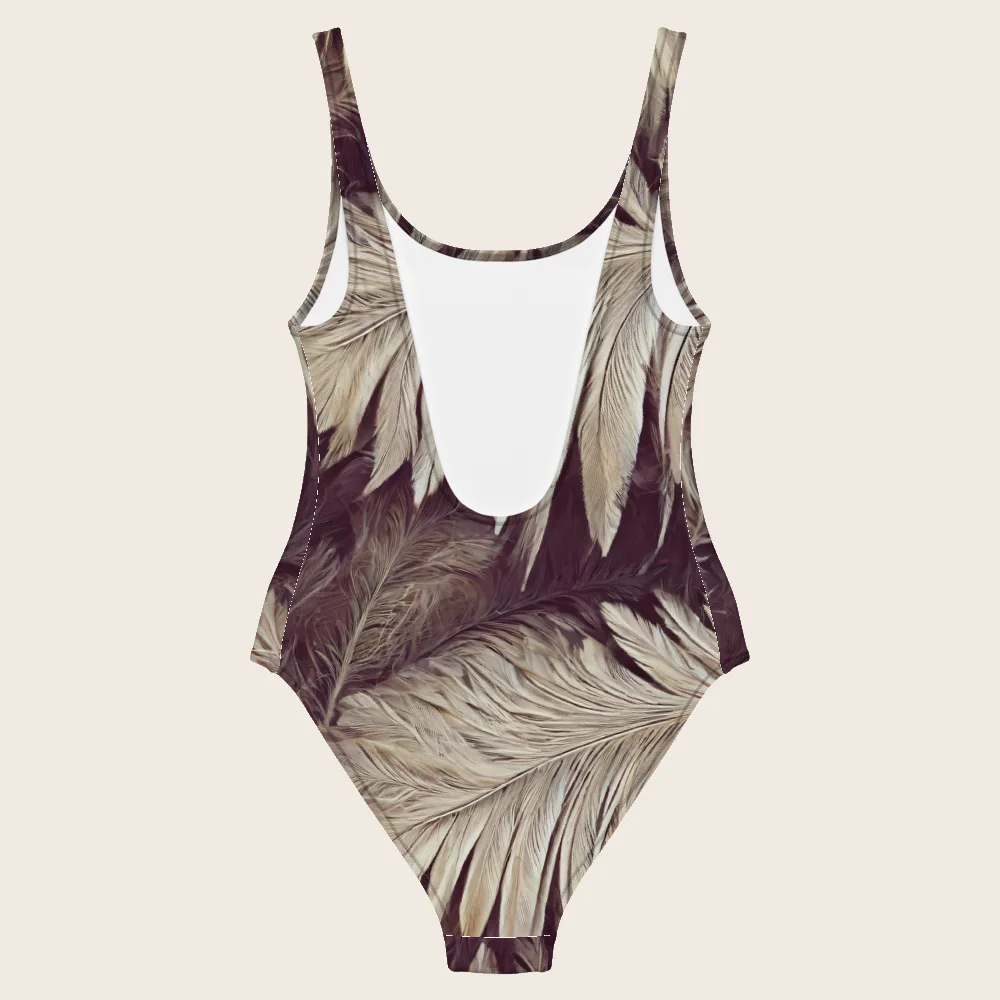 One-Piece Swimsuit on model