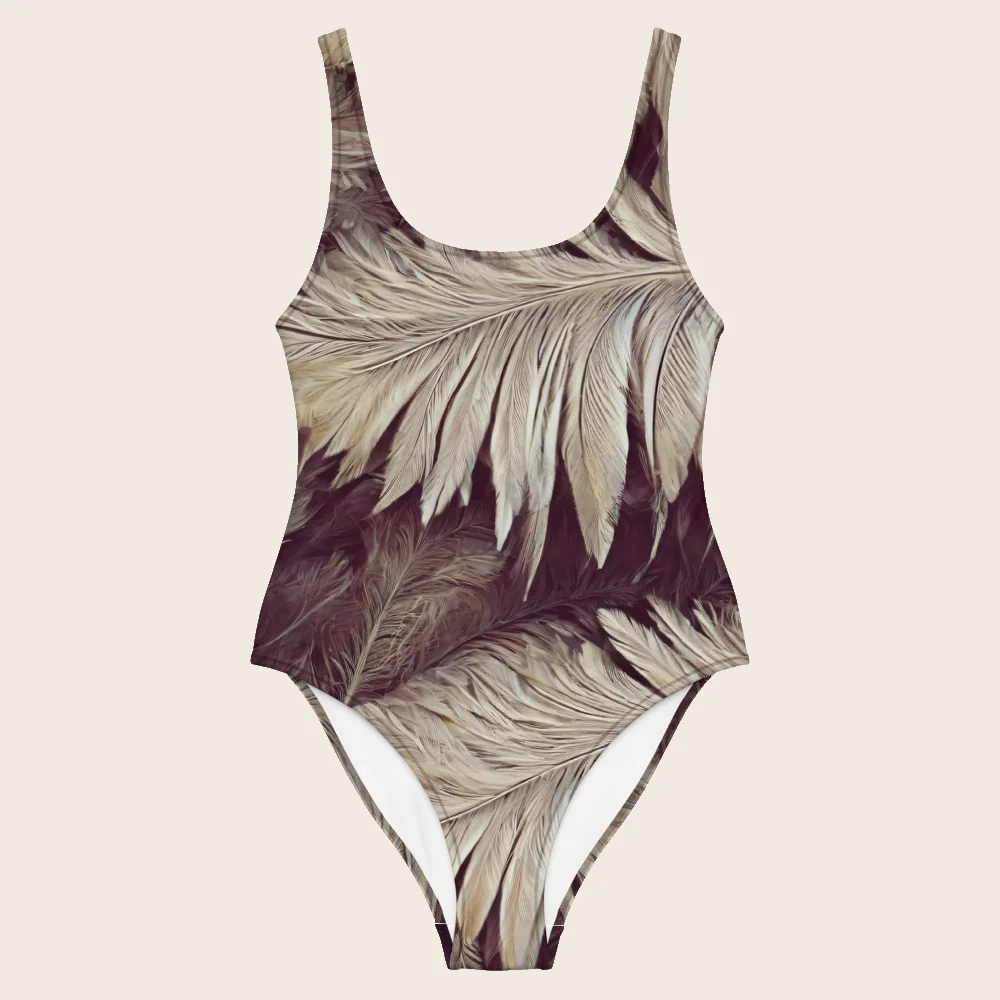 One-Piece Swimsuit on model