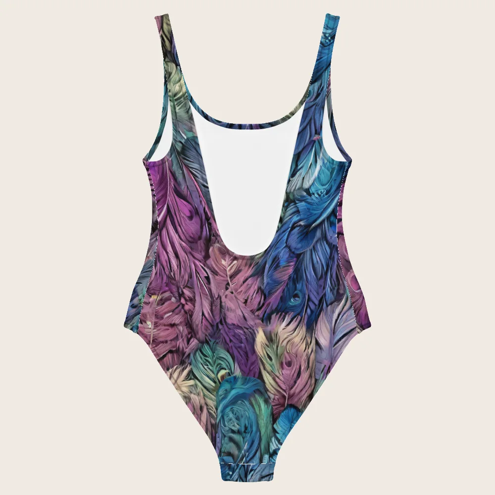 One-Piece Swimsuit on model