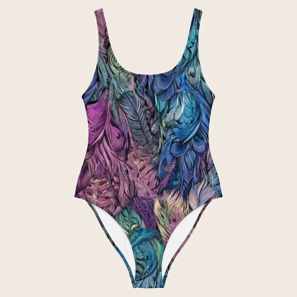 One-Piece Swimsuit on model