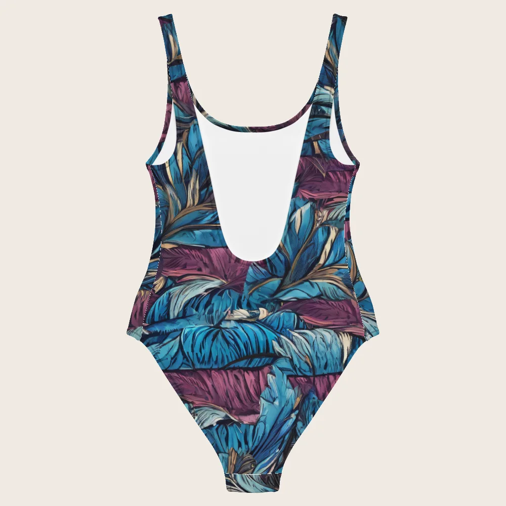 One-Piece Swimsuit on model