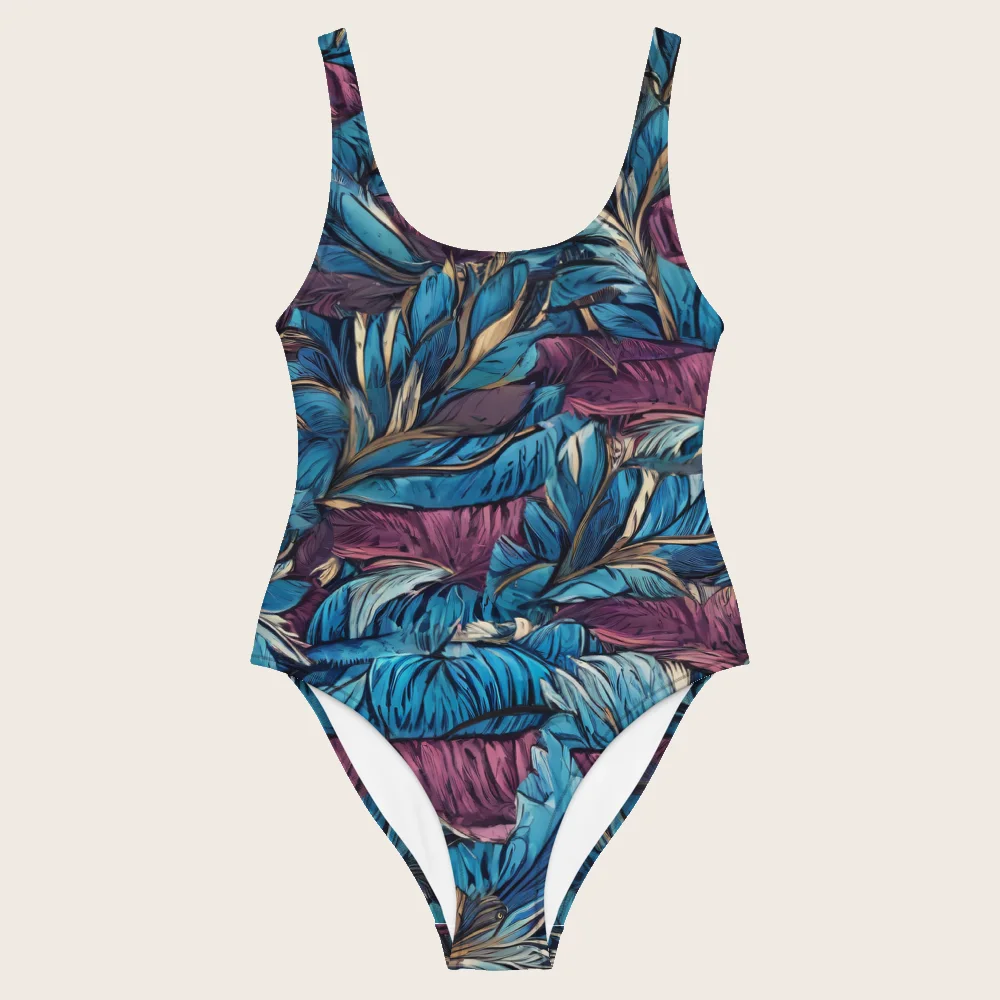 One-Piece Swimsuit on model