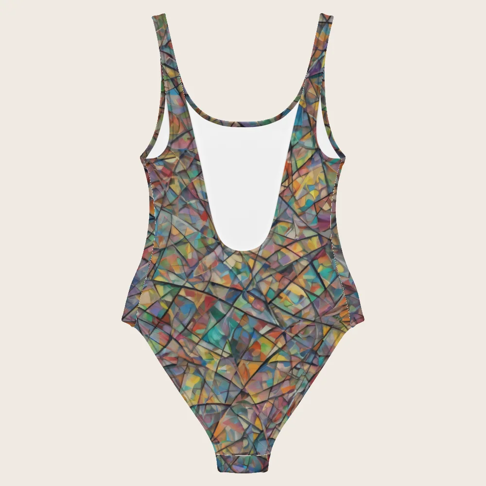 One-Piece Swimsuit on model