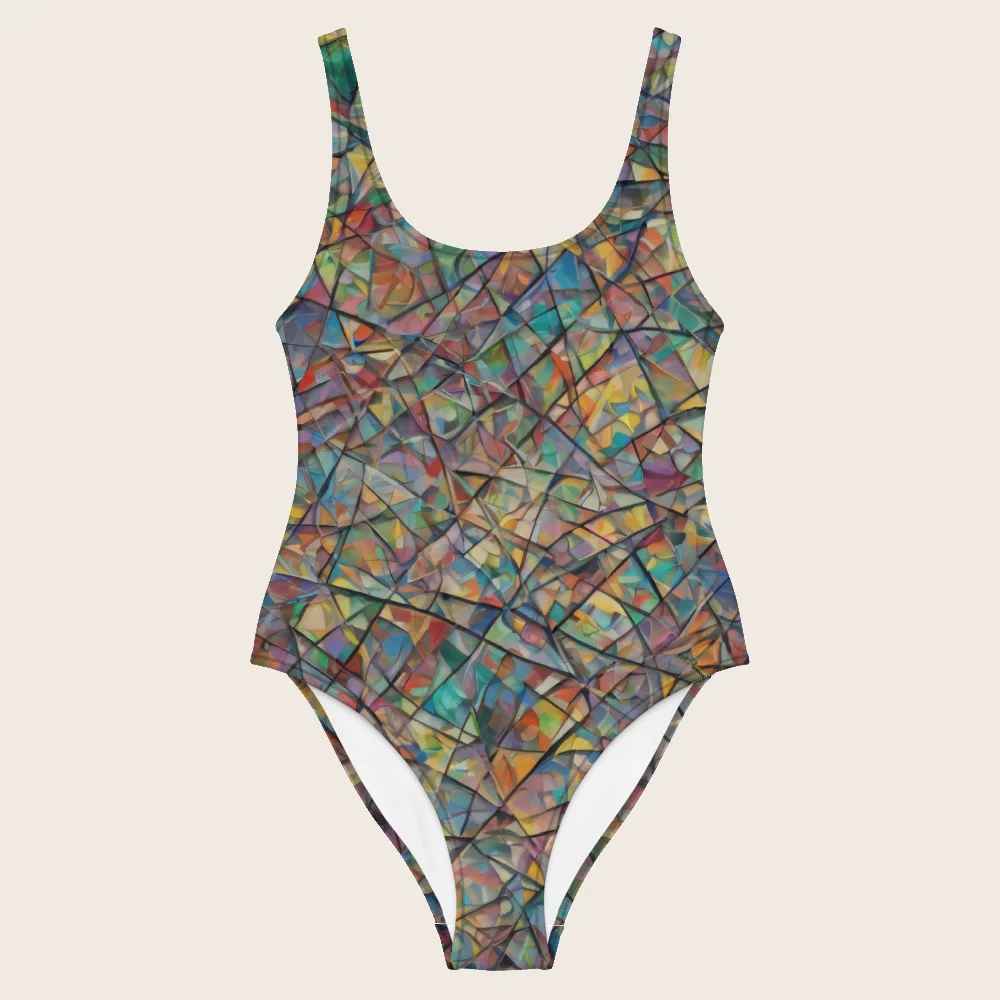 One-Piece Swimsuit on model