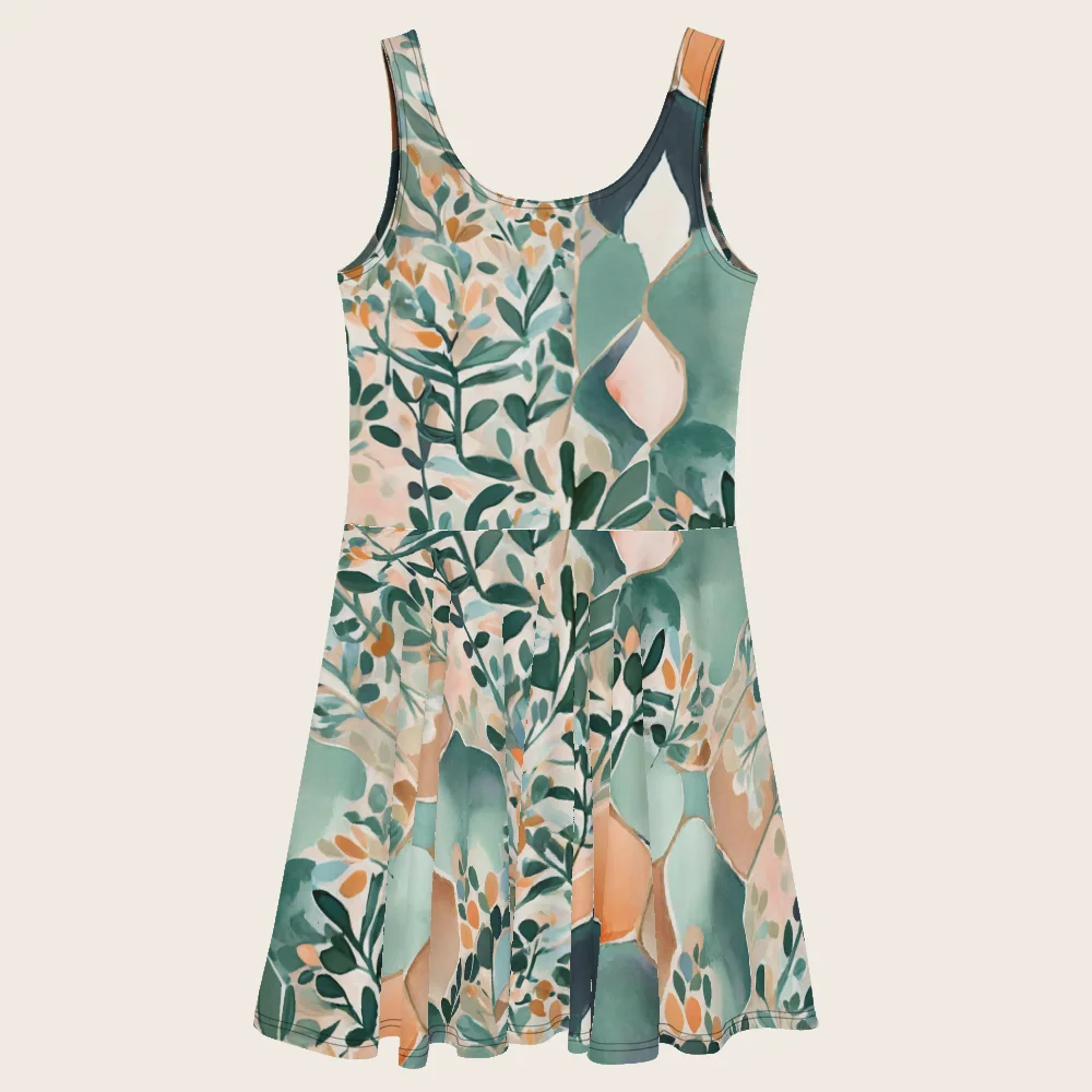 Skater Dress on model