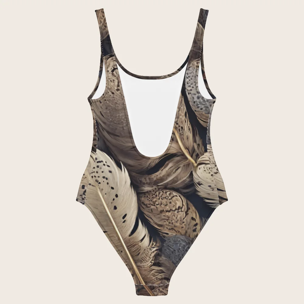 One-Piece Swimsuit on model