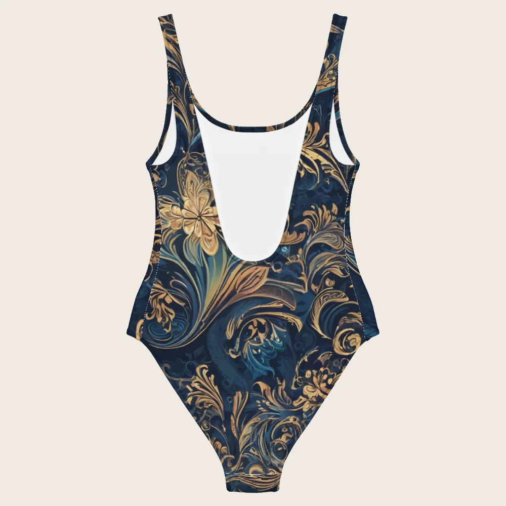 One-Piece Swimsuit on model