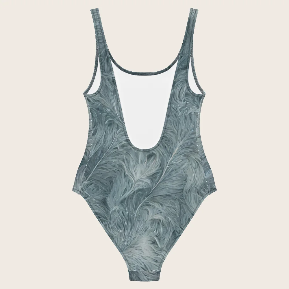 One-Piece Swimsuit on model