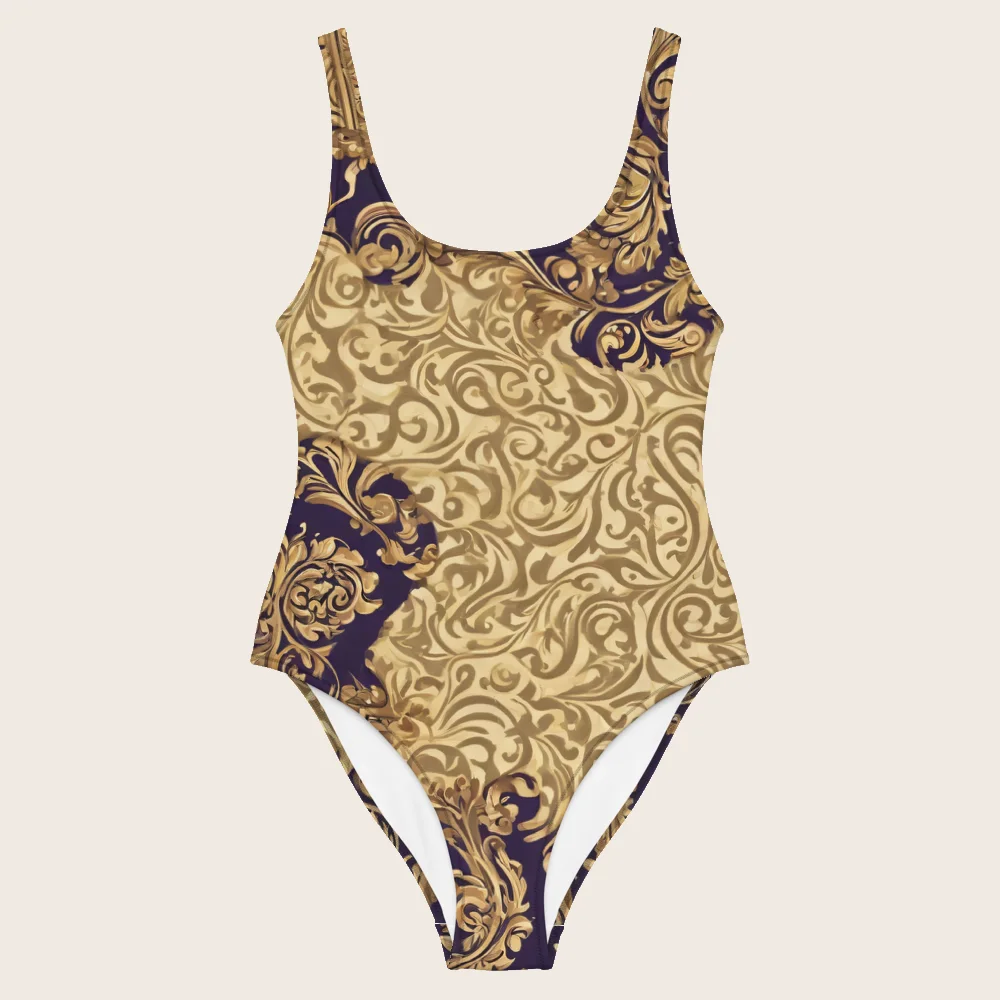 One-Piece Swimsuit on model