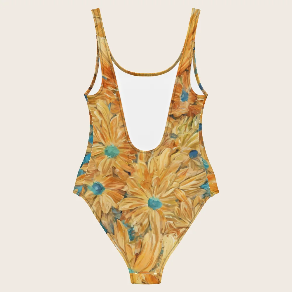 One-Piece Swimsuit on model
