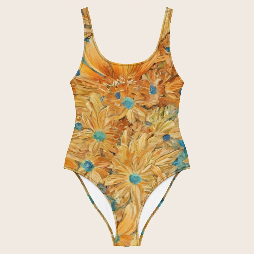 One-Piece Swimsuit on model