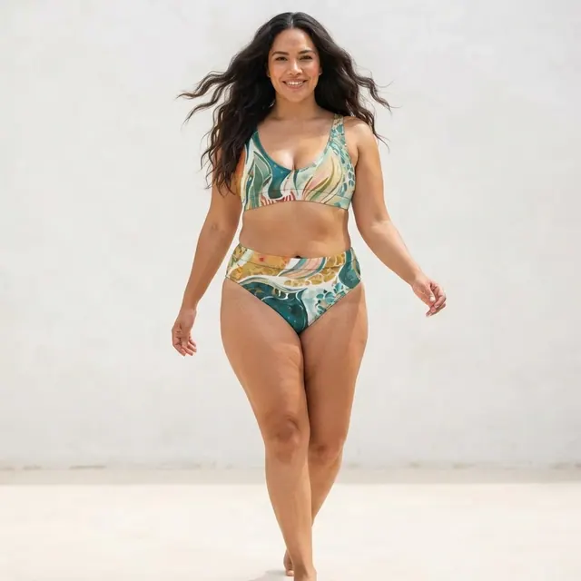 High-Waisted Bikini, one-of-one design 9CDB37B6