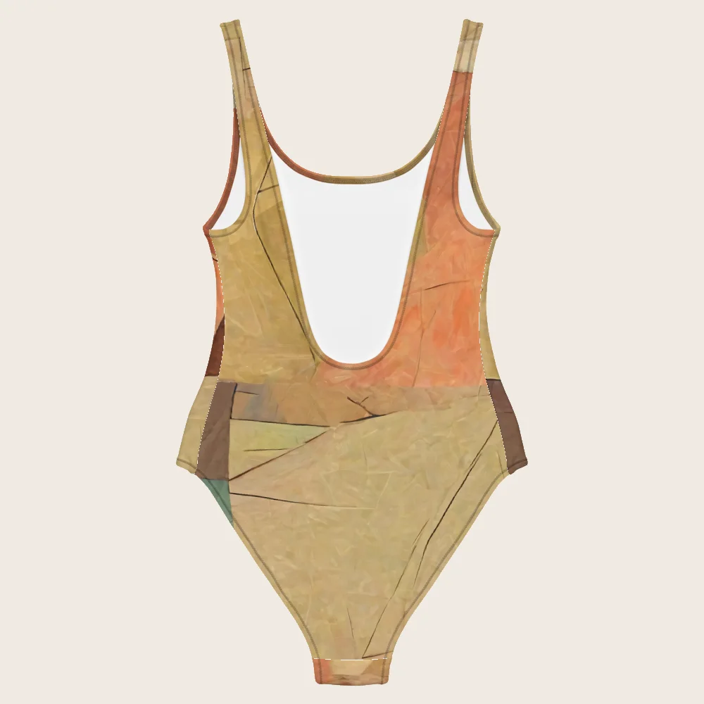One-Piece Swimsuit on model
