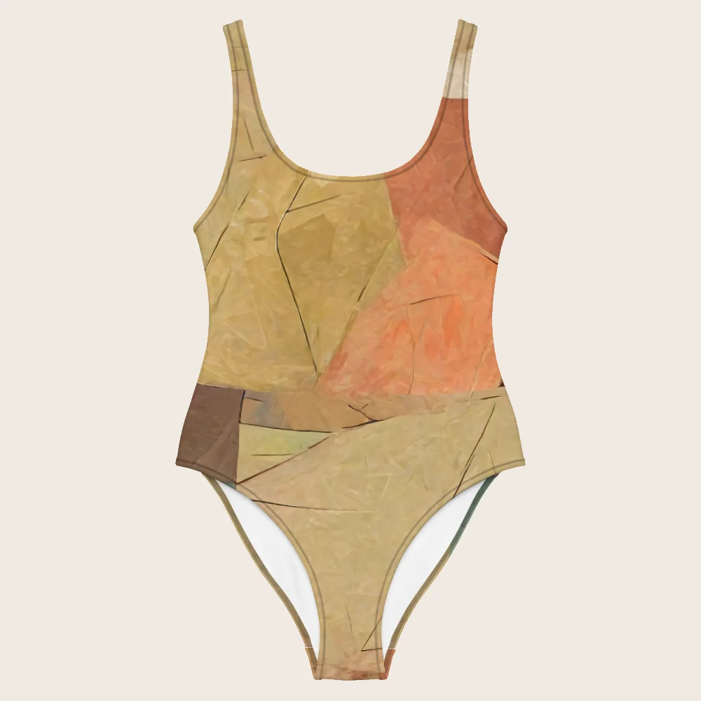 One-Piece Swimsuit on model