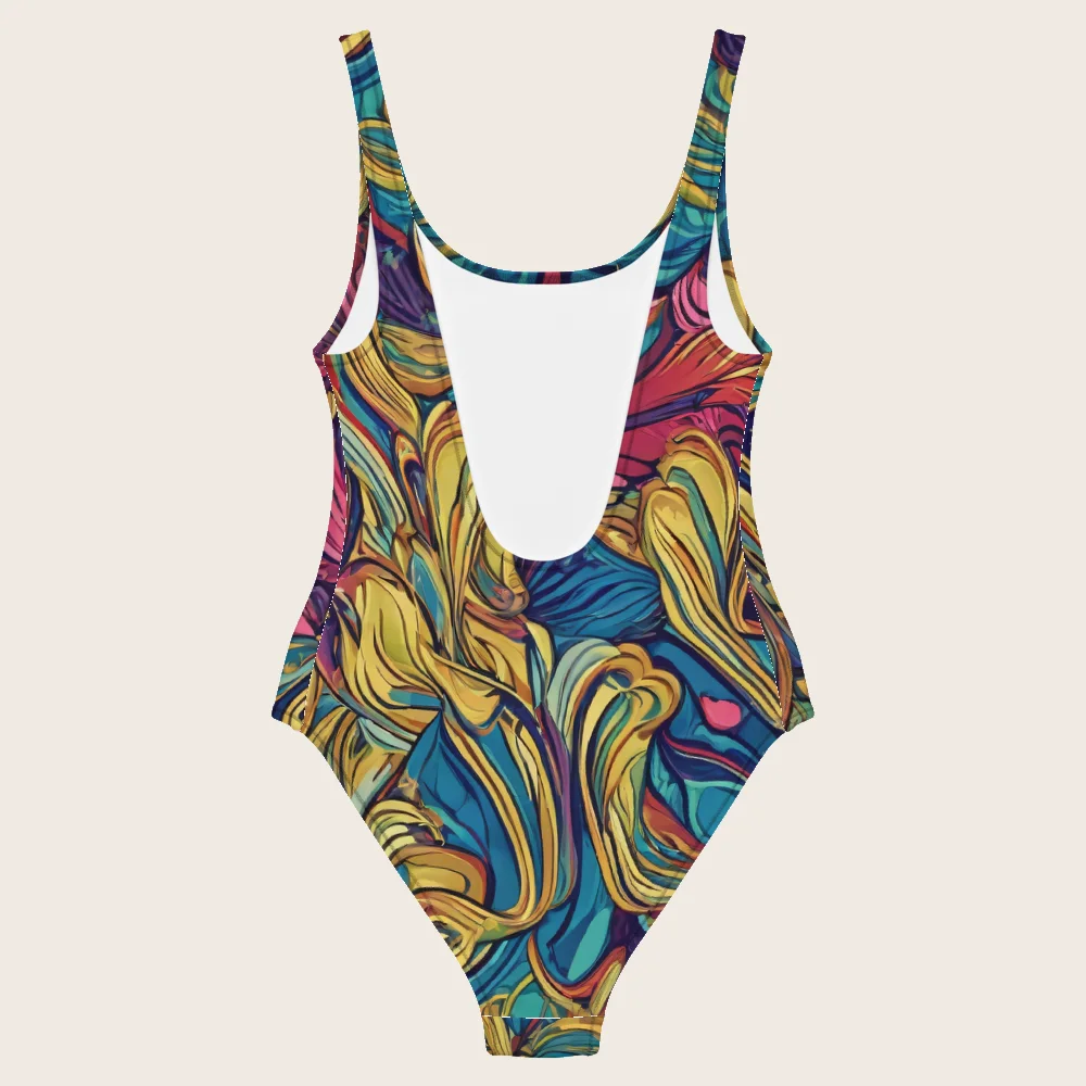 One-Piece Swimsuit on model