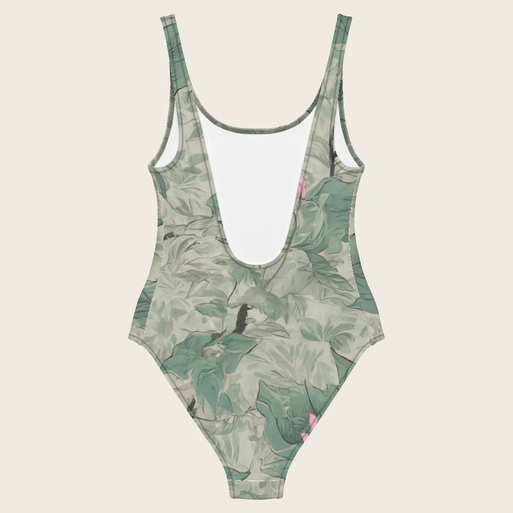 One-Piece Swimsuit on model
