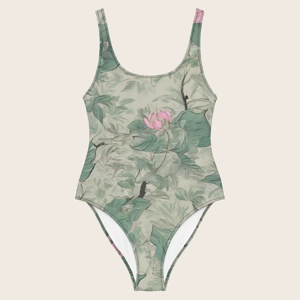 One-Piece Swimsuit on model
