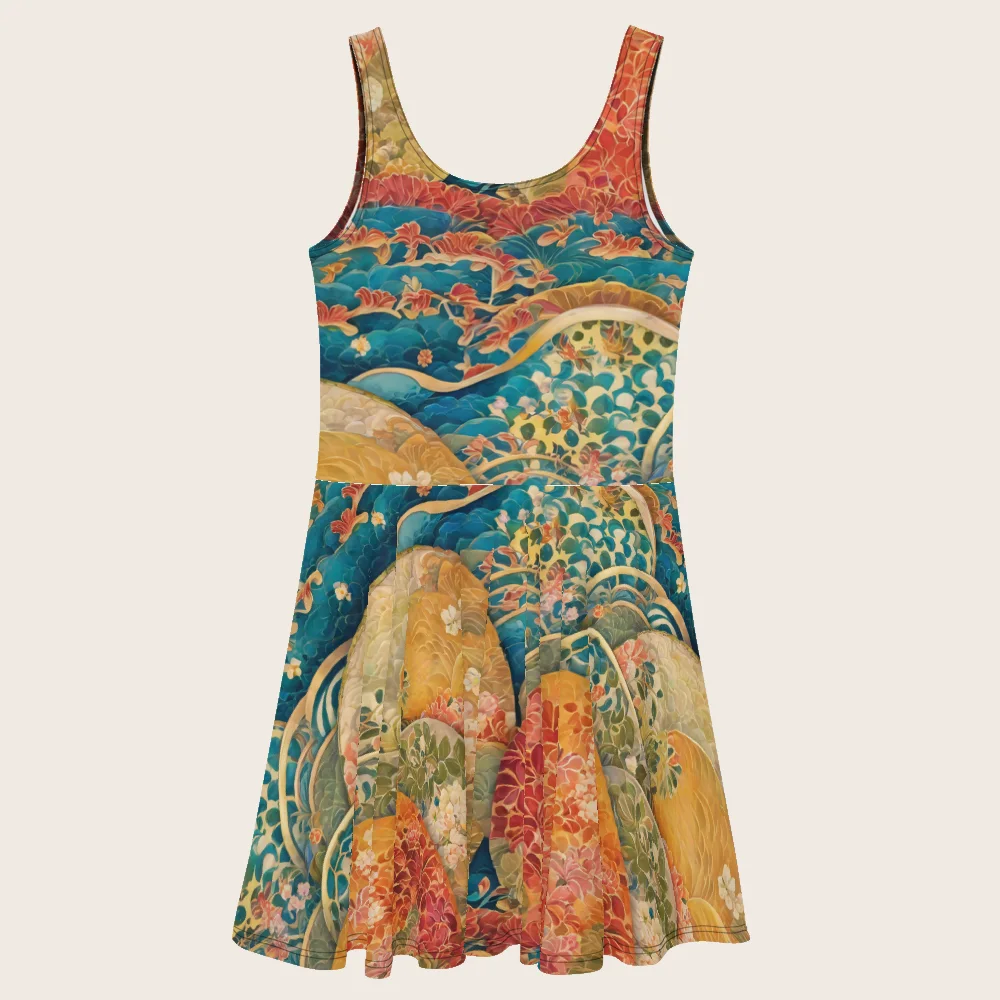 Skater Dress on model