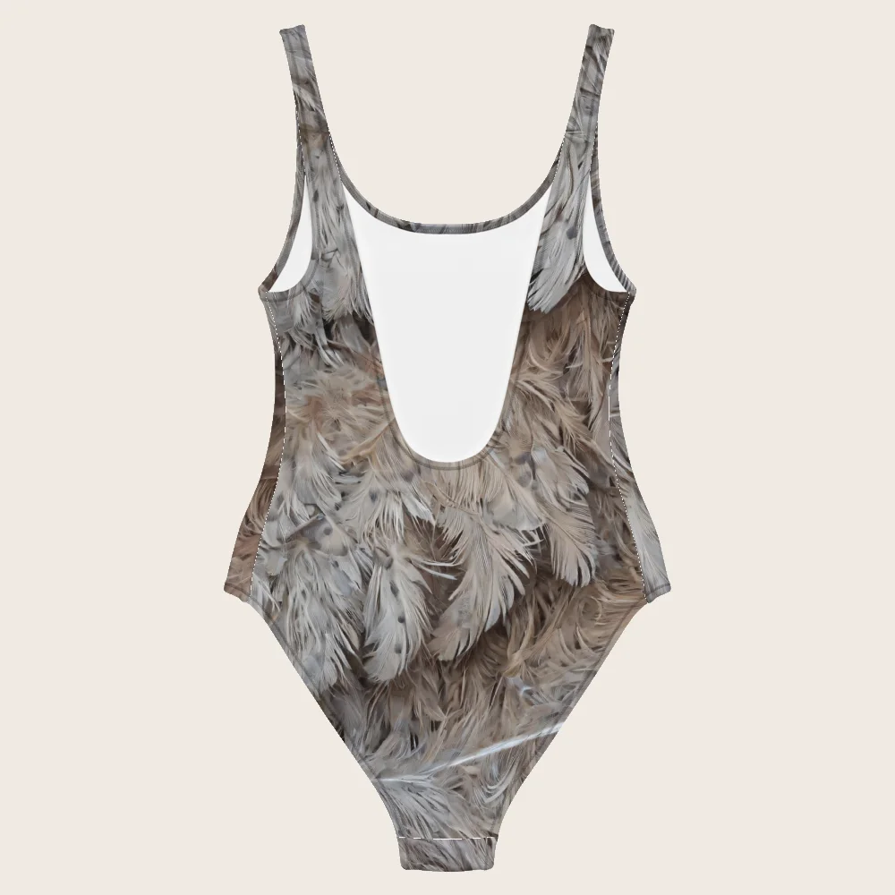 One-Piece Swimsuit on model