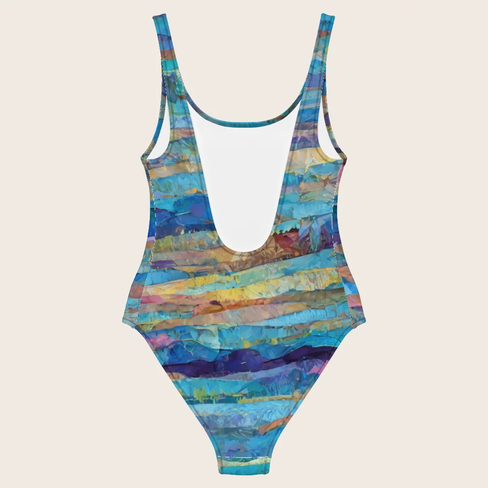 One-Piece Swimsuit on model