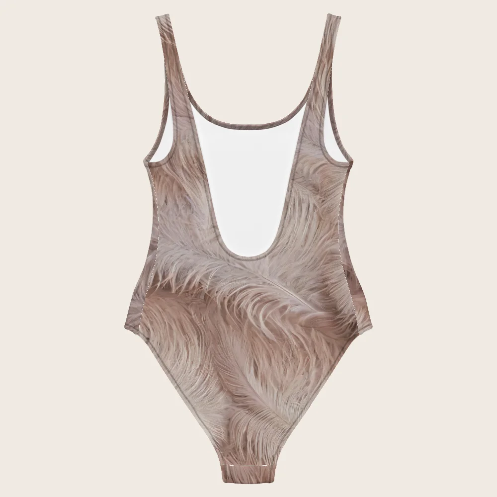 One-Piece Swimsuit on model