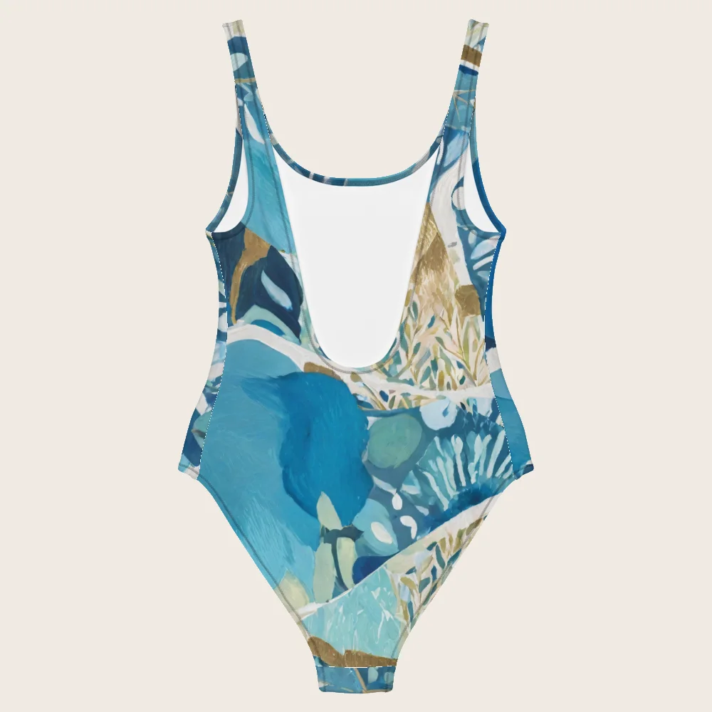 One-Piece Swimsuit on model