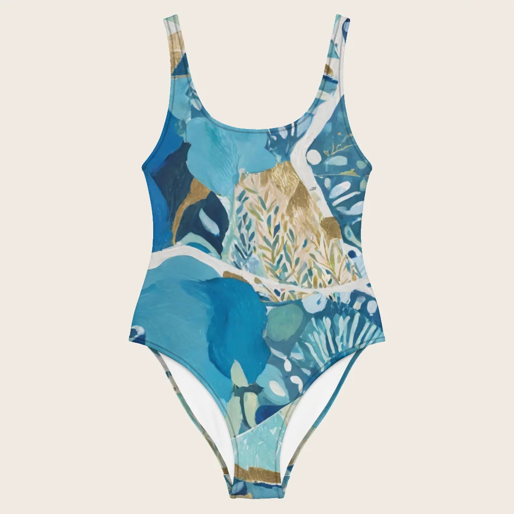One-Piece Swimsuit on model