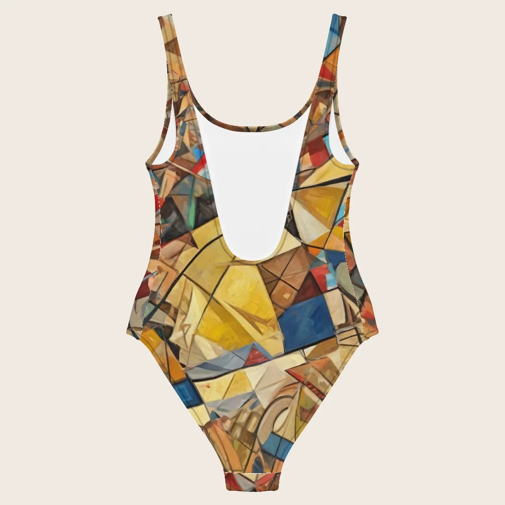One-Piece Swimsuit on model
