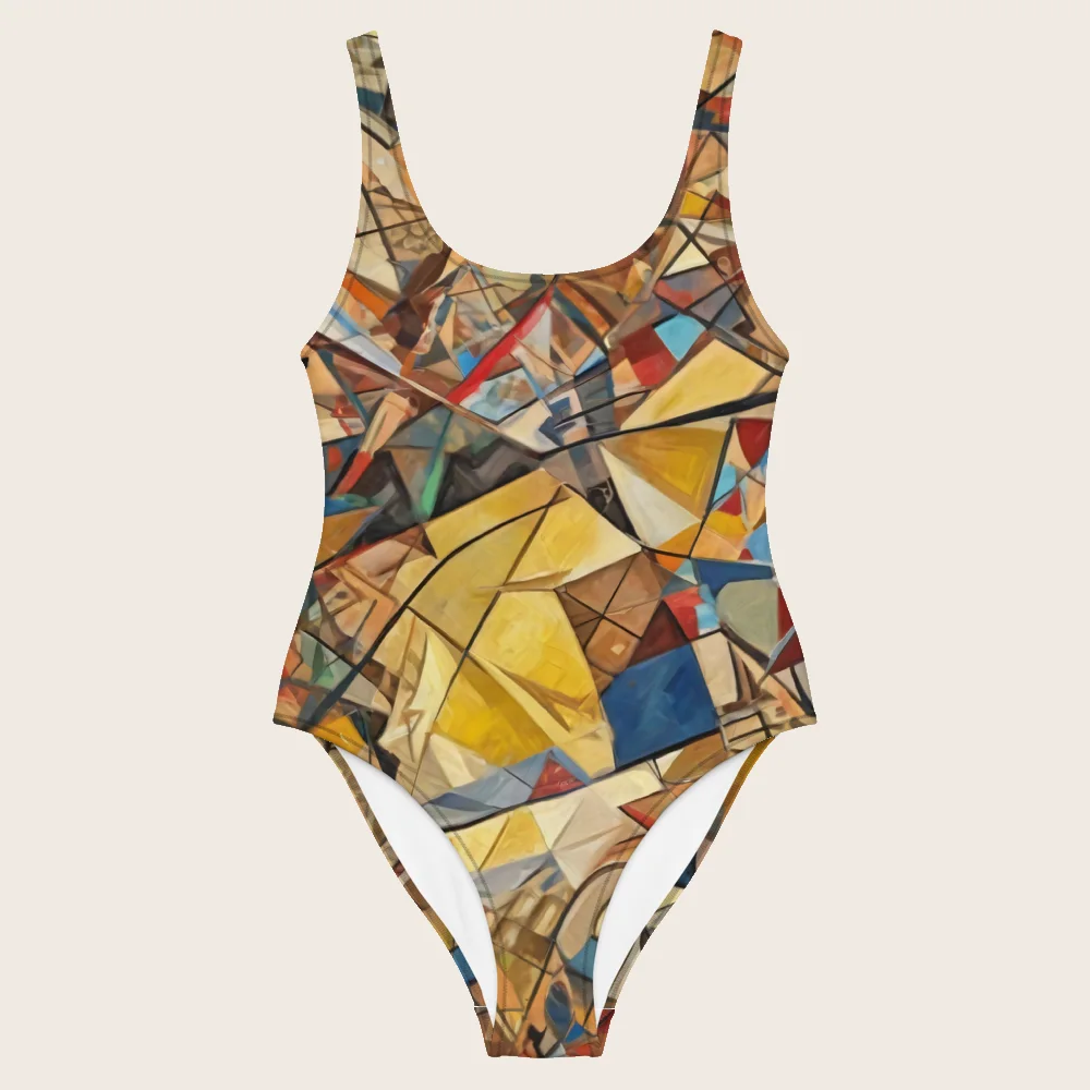 One-Piece Swimsuit on model