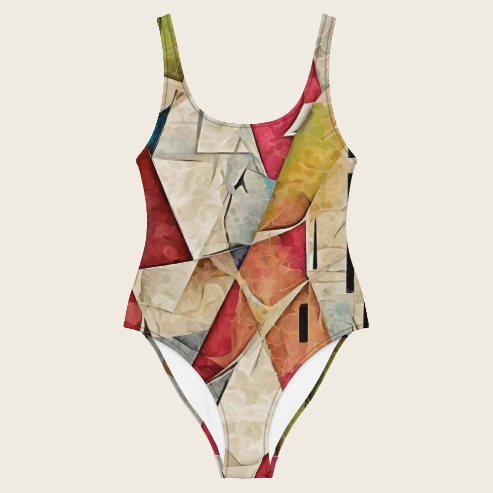 One-Piece Swimsuit on model