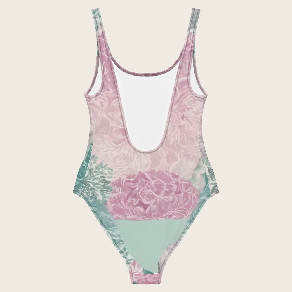 One-Piece Swimsuit on model