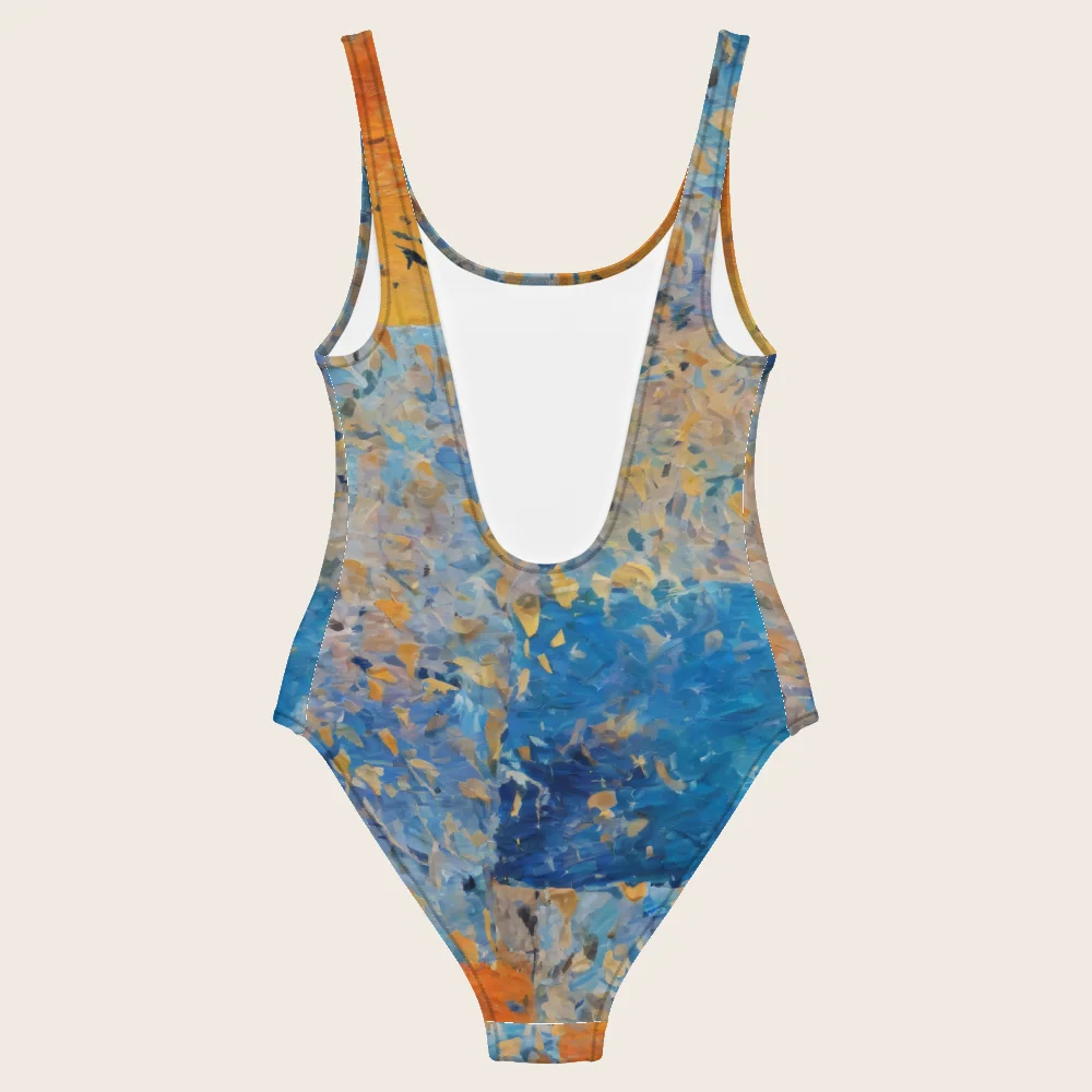 One-Piece Swimsuit on model