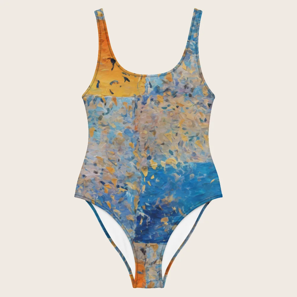One-Piece Swimsuit on model