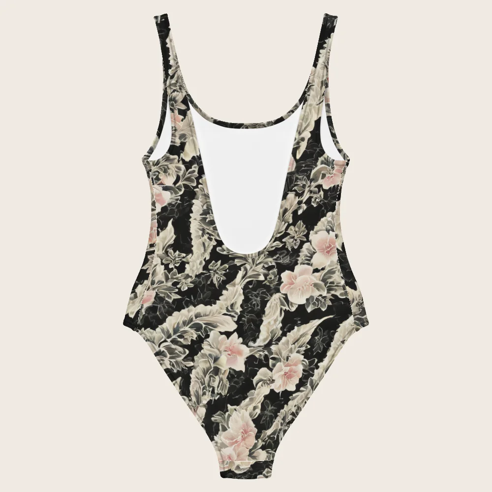 One-Piece Swimsuit on model