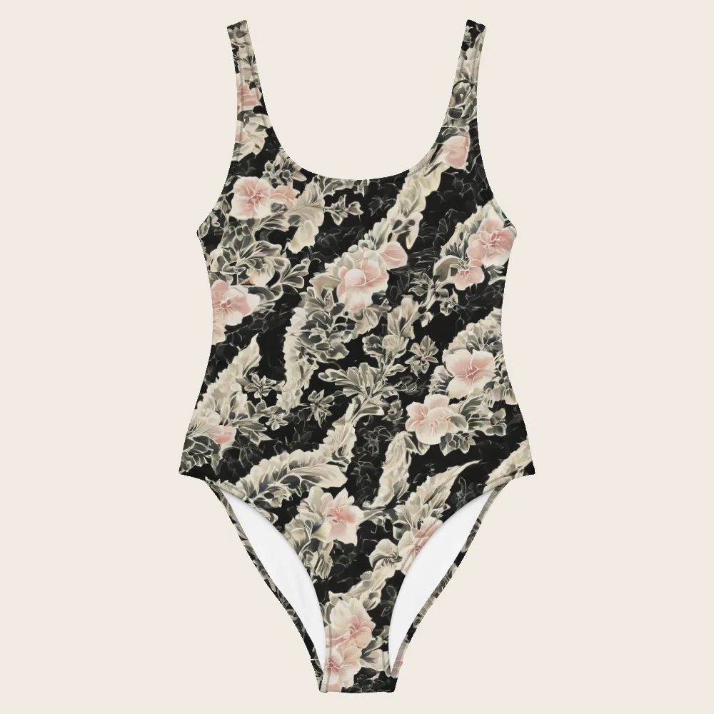 One-Piece Swimsuit on model