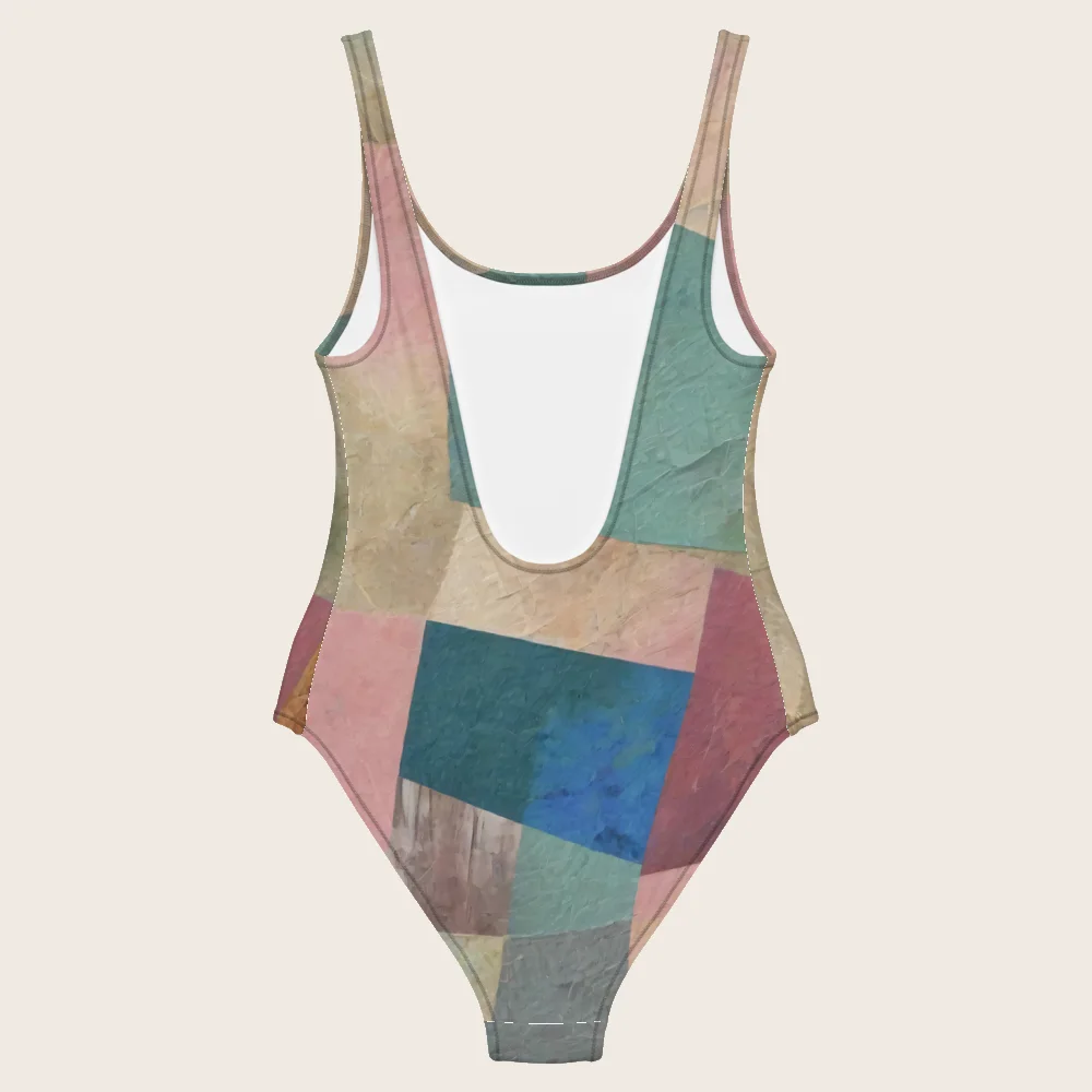One-Piece Swimsuit on model