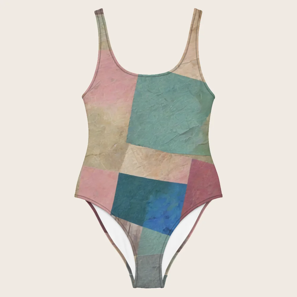 One-Piece Swimsuit on model