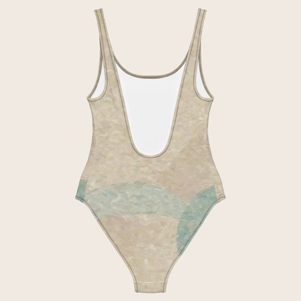 One-Piece Swimsuit on model