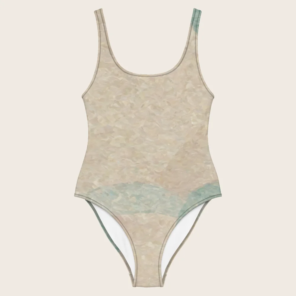 One-Piece Swimsuit on model