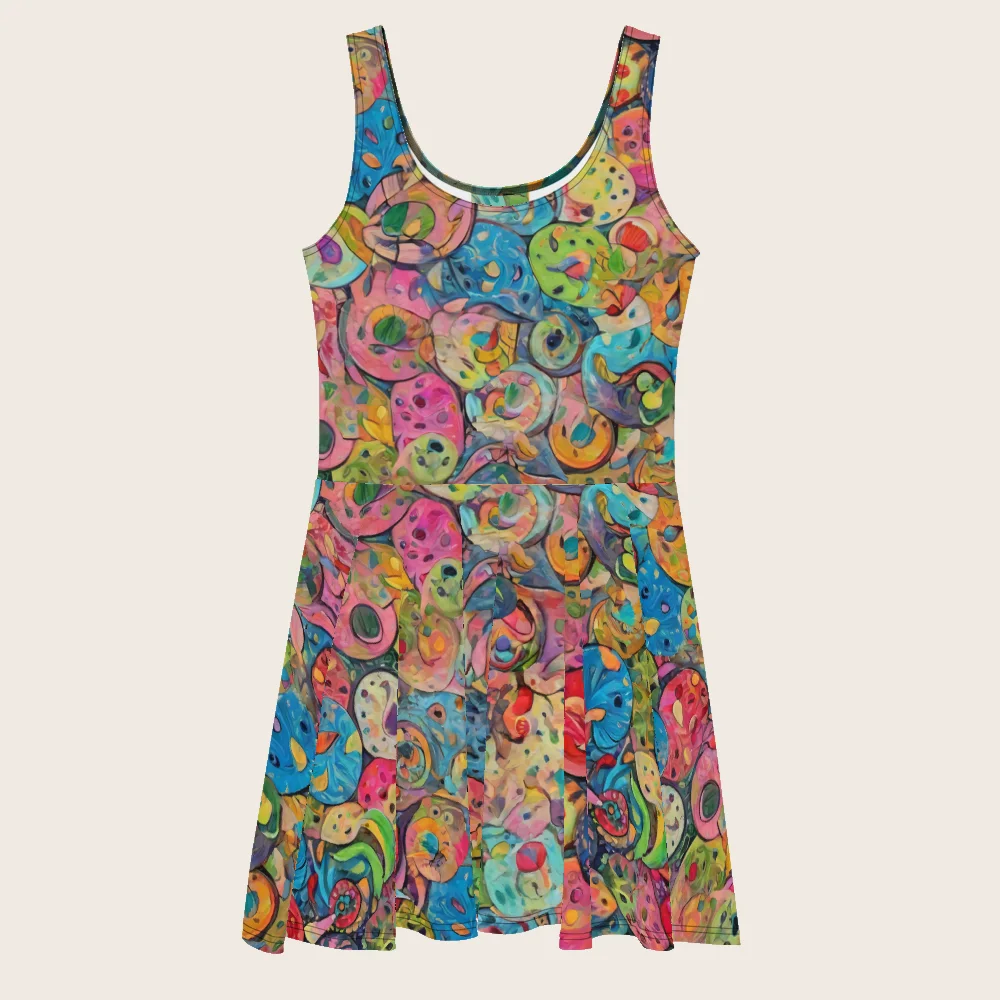 Skater Dress on model