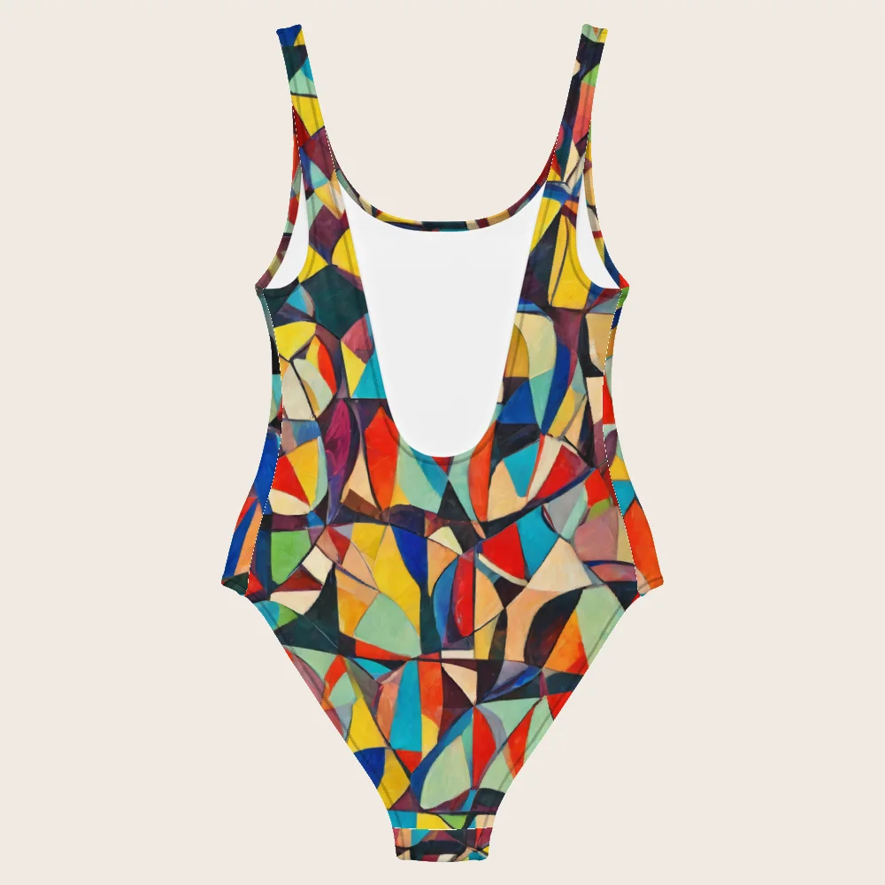 One-Piece Swimsuit on model