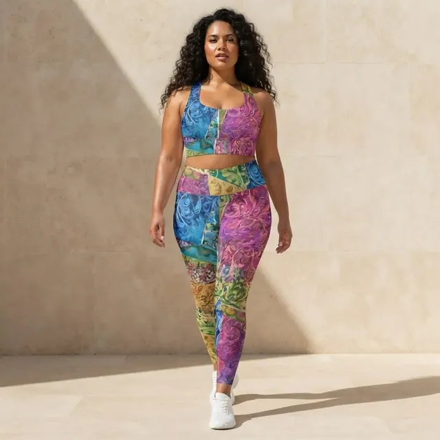Pocket Leggings, one-of-one design 2E3880BB