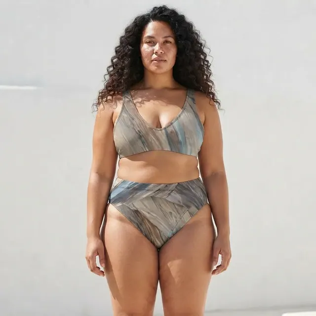 High-Waisted Bikini, one-of-one design 970C89E2