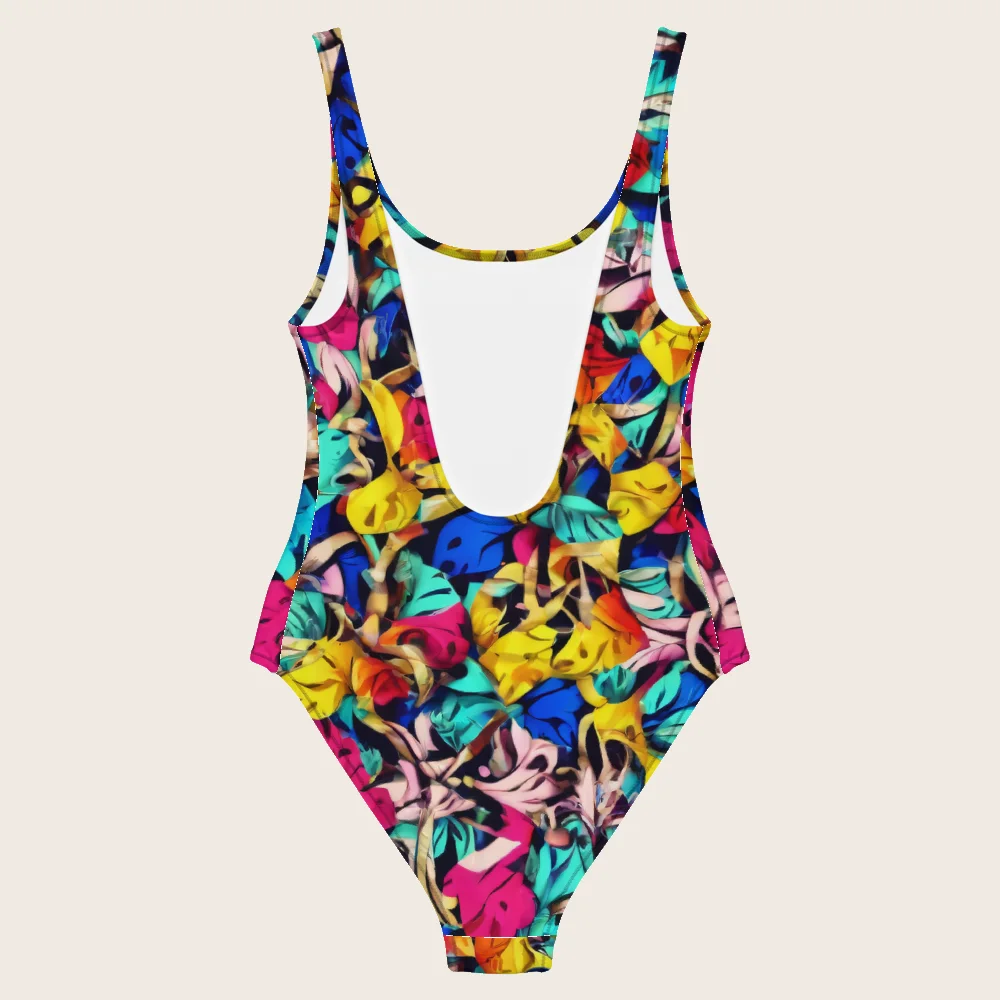 One-Piece Swimsuit on model