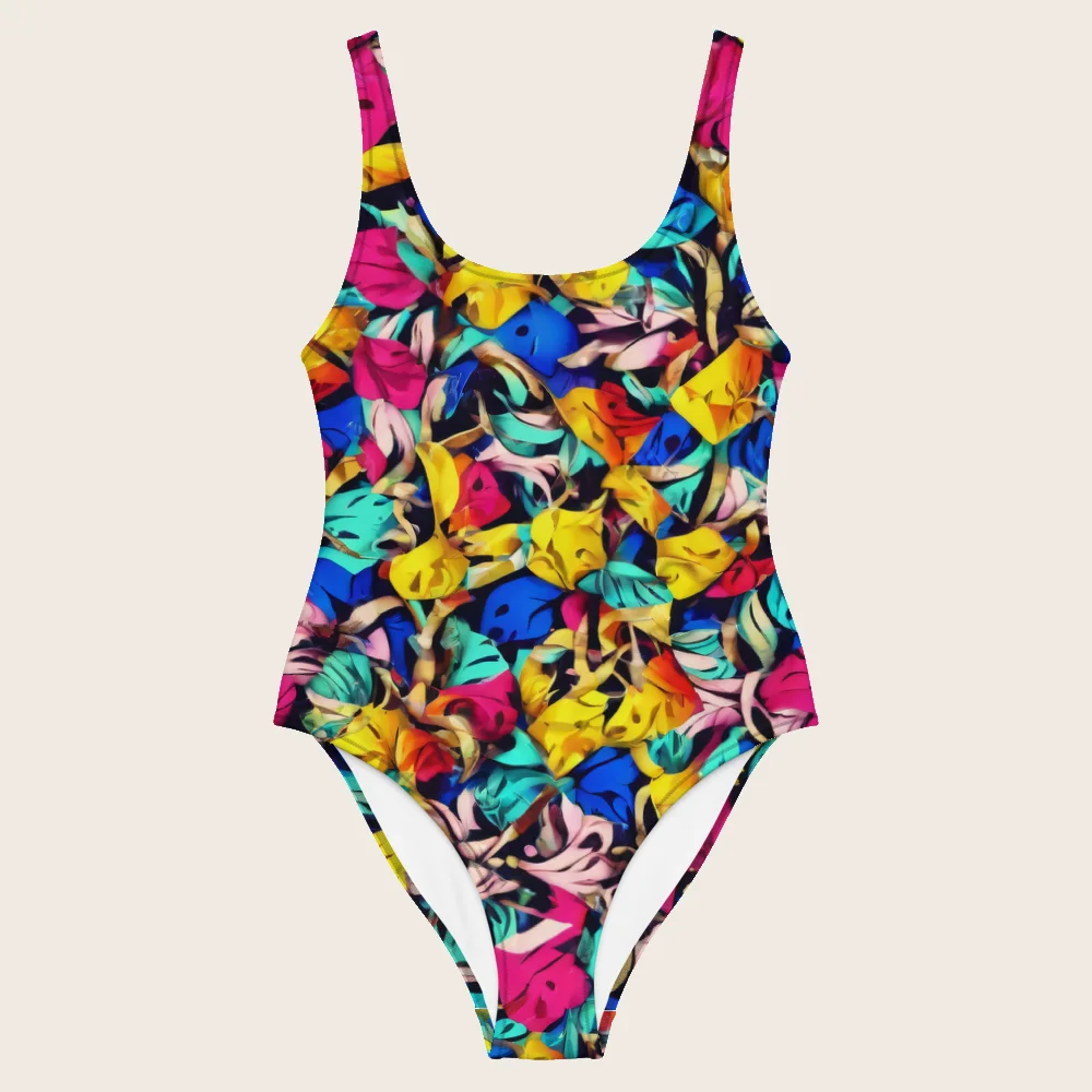 One-Piece Swimsuit on model