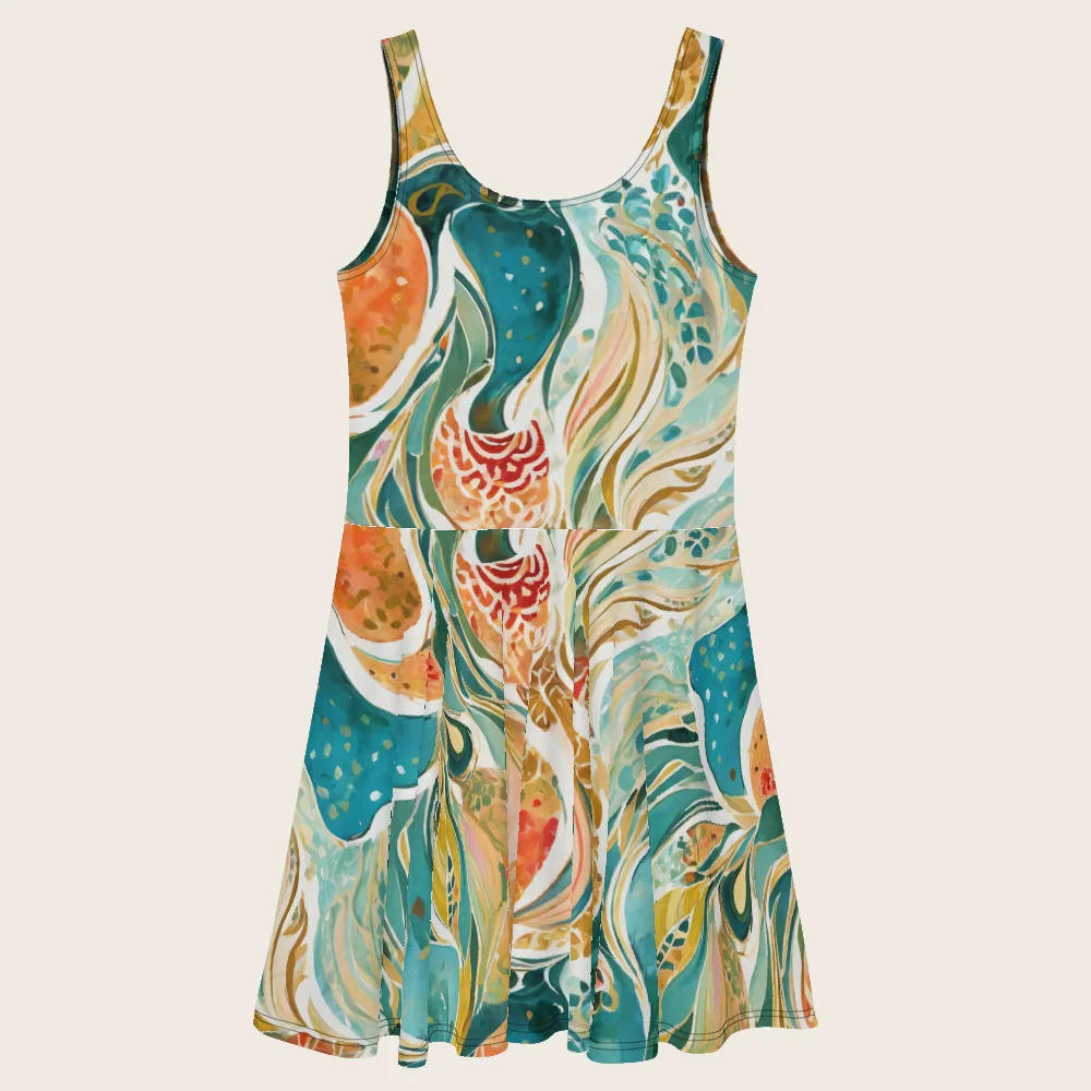 Skater Dress on model