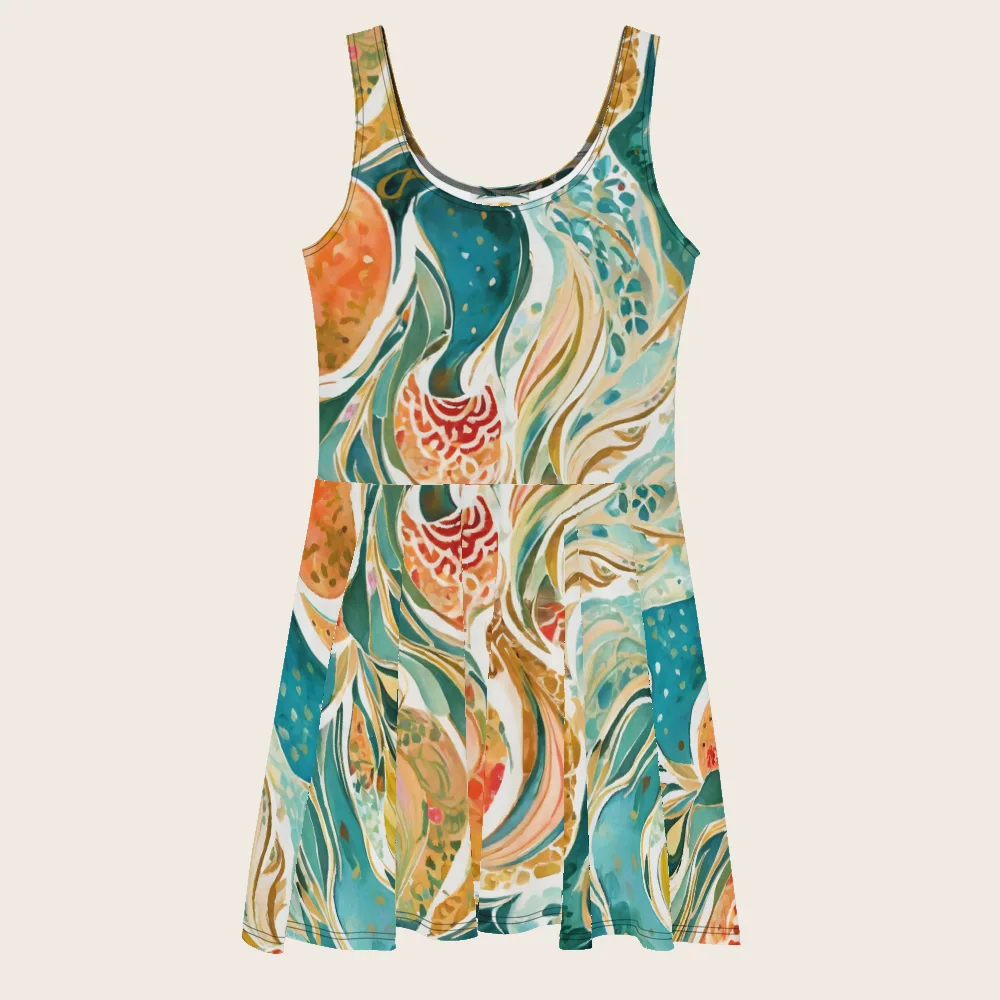 Skater Dress on model